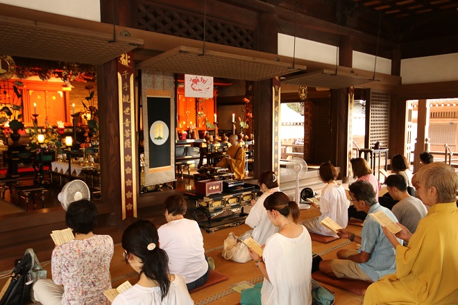 須磨寺早朝参拝勤行体験ツアー